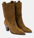 Aquazzura Boogie suede cowboy boots