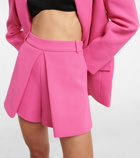 Alexandre Vauthier - High-rise wool shorts