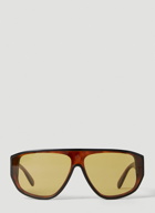 Moncler - Tortoiseshell Aviator Sunglasses in Brown