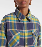 God's True Cashmere Explorer tartan cashmere shirt
