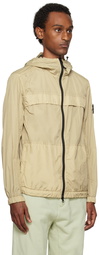 Stone Island Khaki Crinkle Reps R-NY Jacket