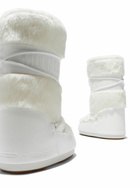 Moon Boot White Icon Faux-Fur Boots