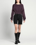 Alpha Industries Womens Sweatshirt Plum