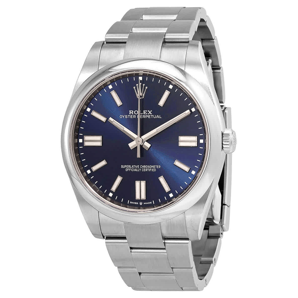 Rolex Datejust 41 Blue Dial Automatic Mens Watch 126300BLSJ Rolex