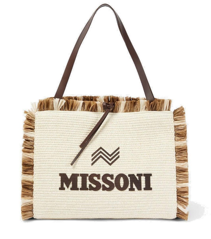Photo: Missoni Logo Medium tote bag