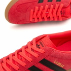 Adidas Gazelle Indoor in Lucid Red/Black/Gold Metallic