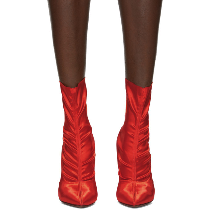 Vetements deals satin boots