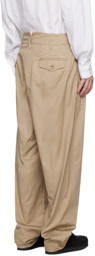 Engineered Garments Beige Bontan Trousers