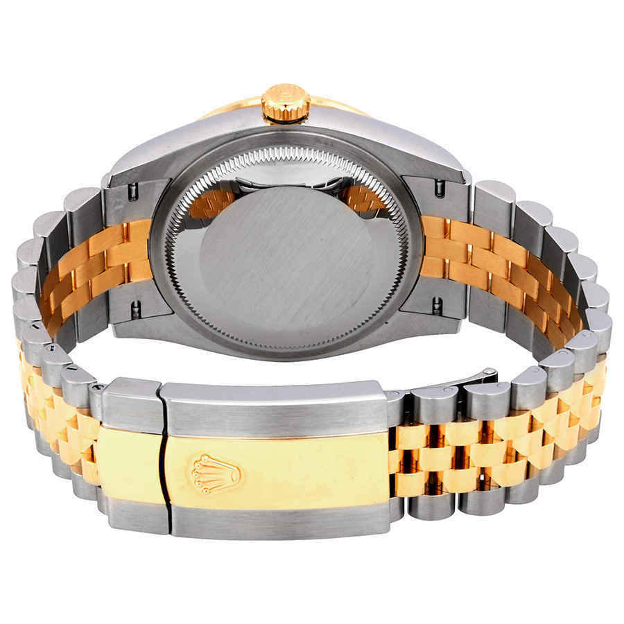 Rolex Datejust 36 Champagne Diamond Dial Steel and 18kt Yellow Gold Jubilee Watch 126283CDJ