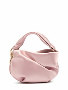 JIMMY CHOO Bonny Satin Top Handle Bag