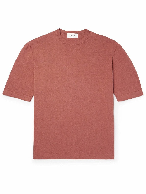 Photo: Lardini - Cotton T-Shirt - Pink