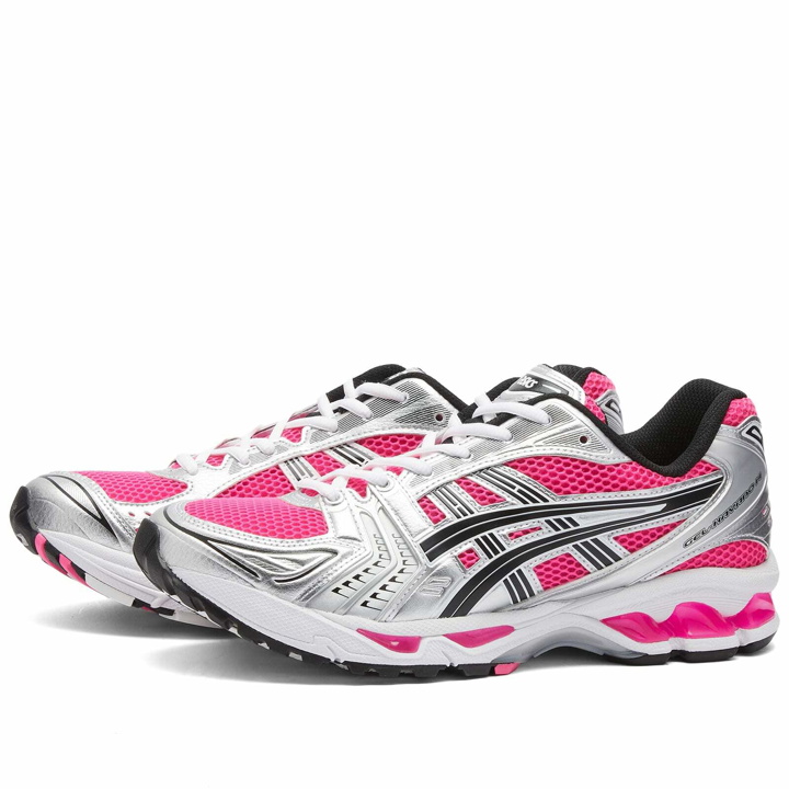 Photo: Asics Gel-Kayano 14 Sneakers in Pink Glo/Black