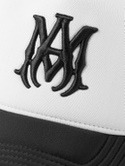 AMIRI - MA Logo-Embroidered Scuba and Mesh Trucker Cap
