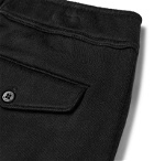 RRL - Slim-Fit Fleece-Back Jersey Track Pants - Black