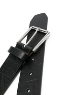 PAUL SMITH - Embossed Logo Leather Belt