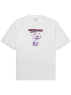 VETEMENTS - Oversized Logo-Print Cotton-Jersey T-Shirt - White