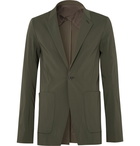 Rick Owens - Dark-Green Slim-Fit Stretch Wool-Blend Blazer - Men - Green