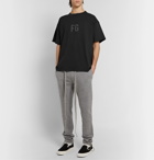 Fear of God - Logo-Print Cotton-Jersey T-Shirt - Black