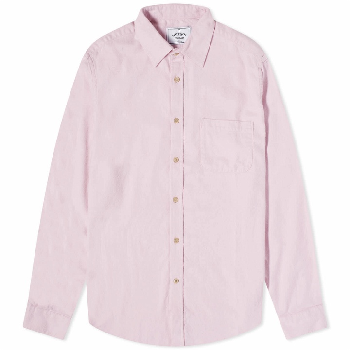 Photo: Portuguese Flannel Men's Teca Flannel Shirt in Pink