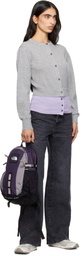 The North Face Purple & Black Hot Shot Mini Backpack