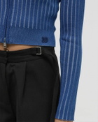 Daily Paper Dias knit cardigan Blue Womens Pullovers/Zippers & Cardigan