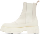 both Off-White Platform Gao Chelsea Boots