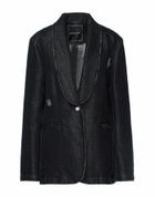 Jacob Cohёn Womens Blazer in Blue
