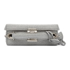 Mark Cross Silver Mini Grace Box Bag
