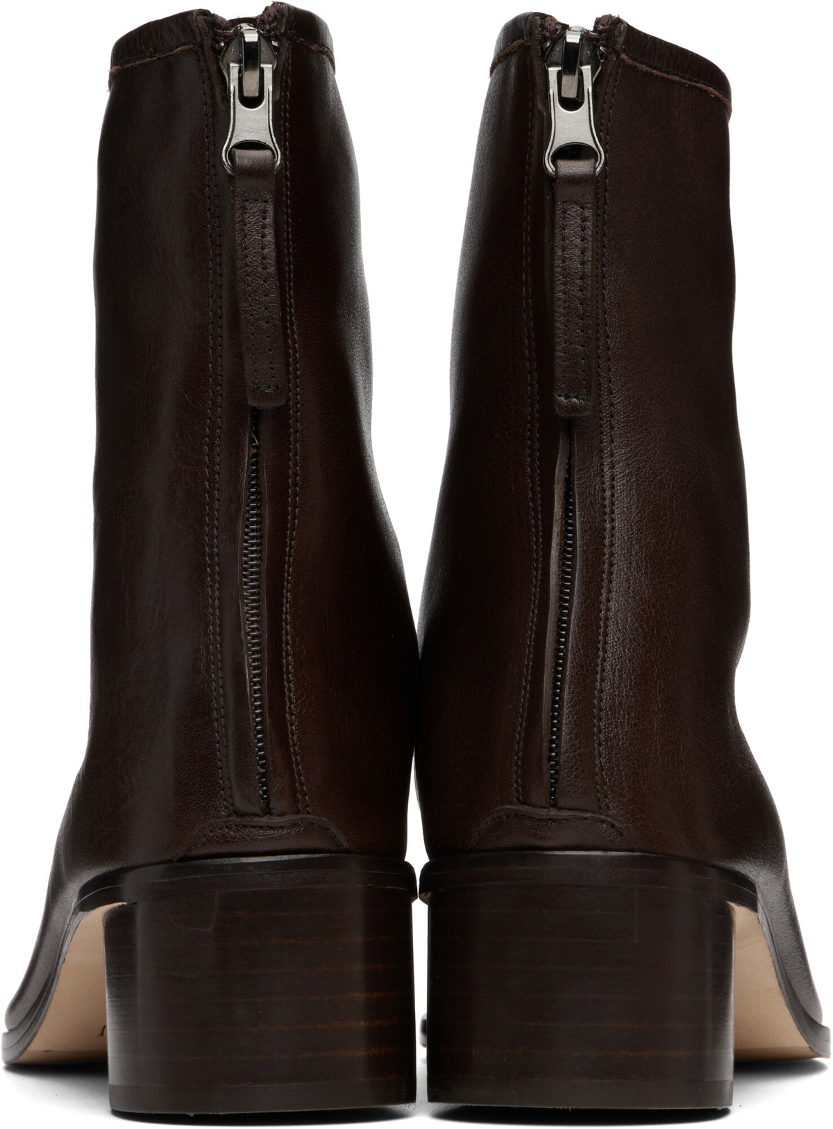 HEREU Brown Juliol Heeled Boots