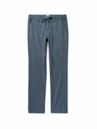 Hartford - Troy Slim-Fit Cotton Drawstring Trousers - Gray