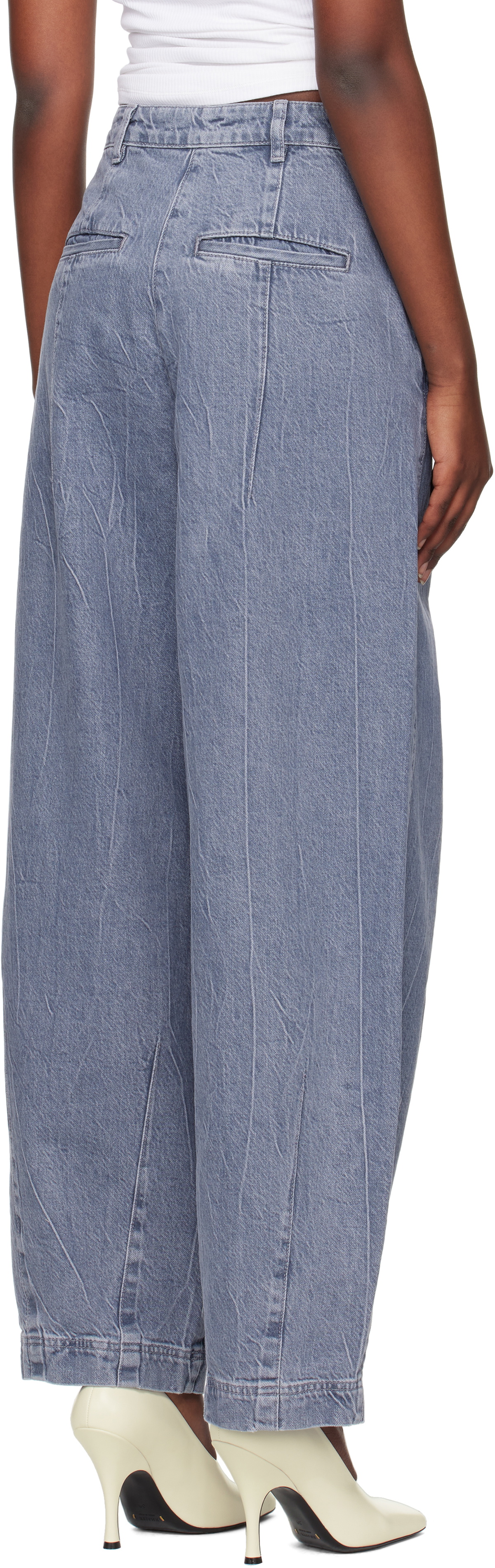 REMAIN Birger Christensen Blue Cocoon Jeans