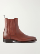 Brunello Cucinelli - Beatles Leather Chelsea Boots - Brown