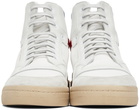 Saint Laurent Multicolor Canvas & Leather Lace-Up Sneakers