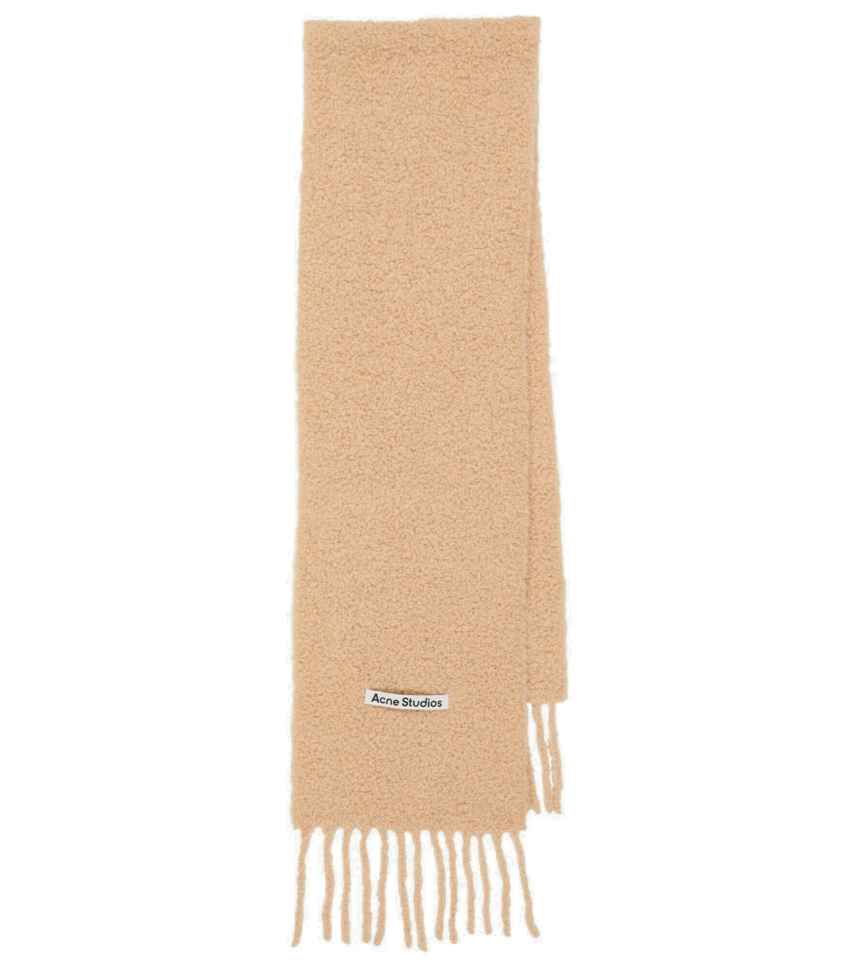 Acne Studios - Alpaca wool-blend bouclé scarf Acne Studios