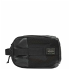 Porter-Yoshida & Co. Effect Pouch - Extra Small in Woodland Black