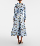 Emilia Wickstead Capucine floral midi dress