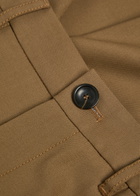 Maria Mcmanus Wide-leg Stretch-wool Trousers Caramel