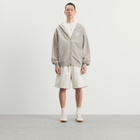 END. Leisure Zip Hoodie in Ash Grey