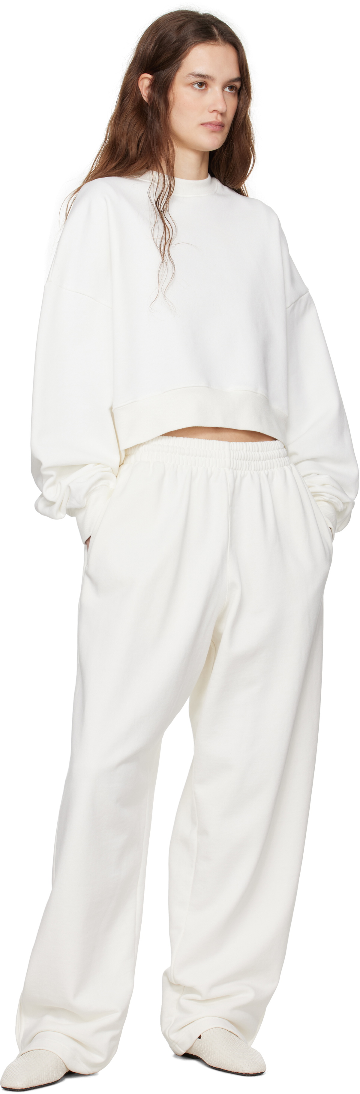 WARDROBE.NYC Off-White Hailey Bieber Edition HB Track Sweatpants