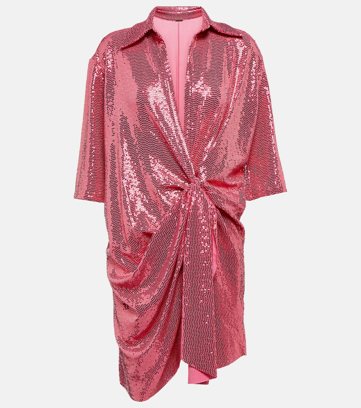 Dodo Bar Or Sequined gathered minidress