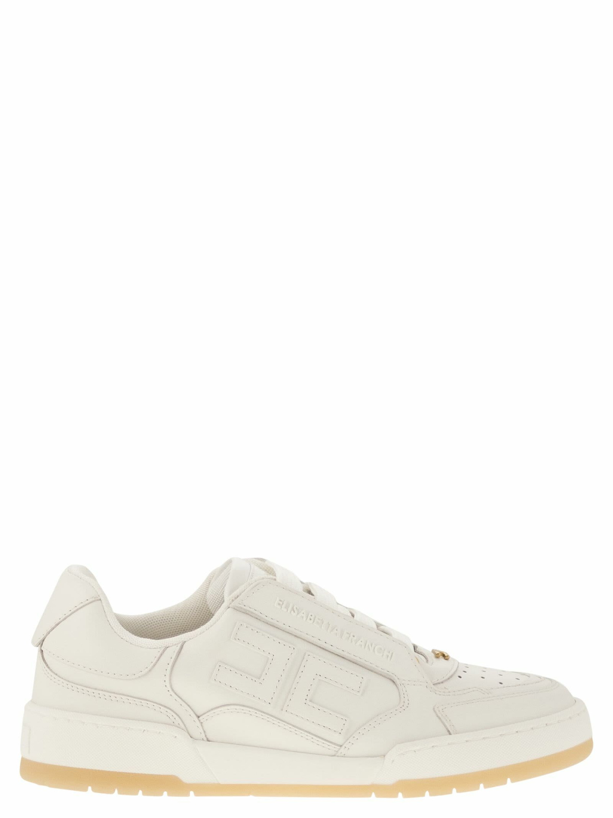 Elisabetta Franchi Logo Embossed Low-top Sneakers Elisabetta