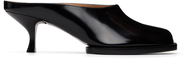Photo: Maison Margiela Black Tabi City Evening Mule Heels