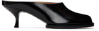 Maison Margiela Black Tabi City Evening Mule Heels