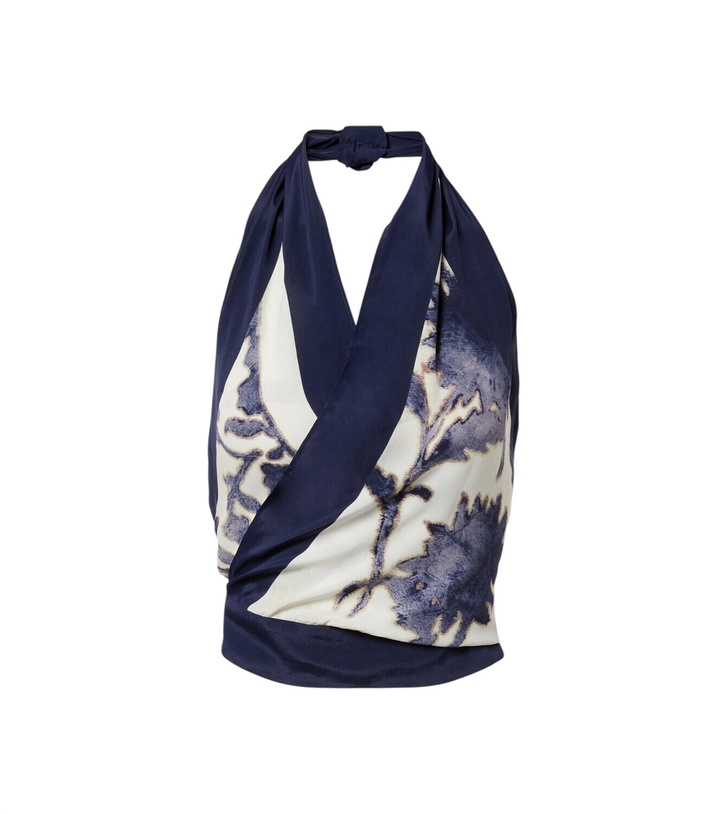 Photo: SIR Phillipa floral halterneck top