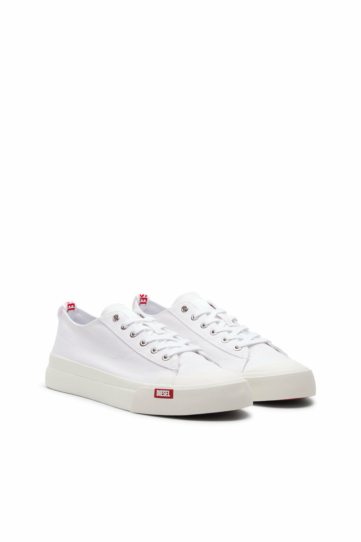 Diesel S-Athos Low-Canvas sneakers - Sneakers Mens in White