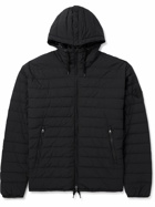Herno - Quilted Padded Shell Hooded Down Jacket - Black