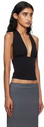 Miaou Black Mathilde Top