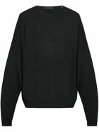 ESSENTIALS - Honeycomb Knitted Sweater