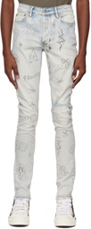 Ksubi Blue Chitch Stick N Poke Jeans