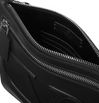 Valentino - Valentino Garavani Logo-Detailed Leather Messenger Bag - Black